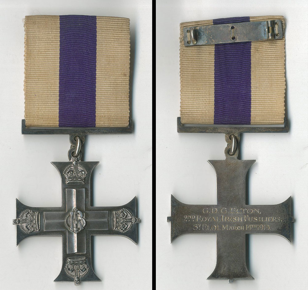 Gordon Elton’s Military Cross