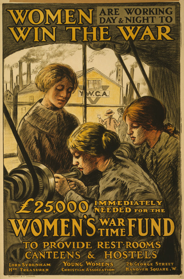 "Women Are Working Day & Night to Win the War"