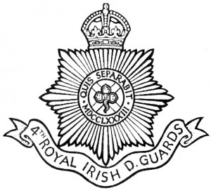 4th Royal Irish Dragoon Guards Badge