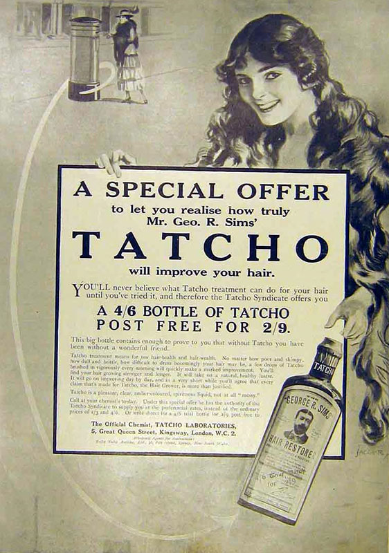 Advertisement for Tatcho
