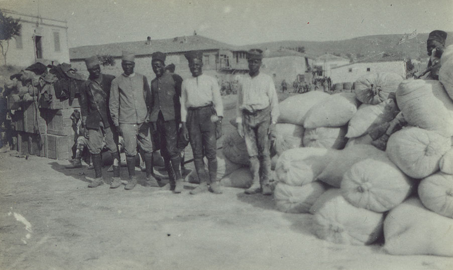 French native troops at Lemnos