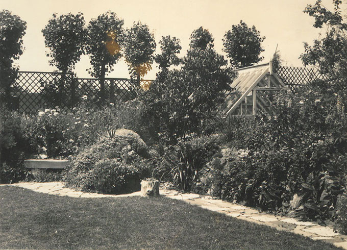 The garden at Clodagh House