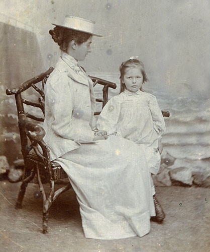 Jess Armstrong and Aunt Mary